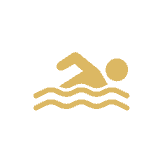 person in pool